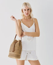 Τοπ με κεντημένο σχέδιο -  ACCESS FASHION- White / S-White / M-White / L-White / XL