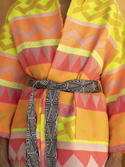 Alba Top Cardigan / 6N305 -  NEMA RESORTWEAR- Yellow / S-Yellow / M-Yellow / L