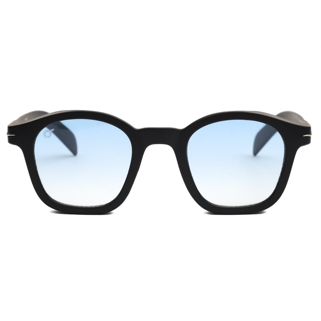 Capri Blue -  OS Sunglasses- Blue / Matte Black