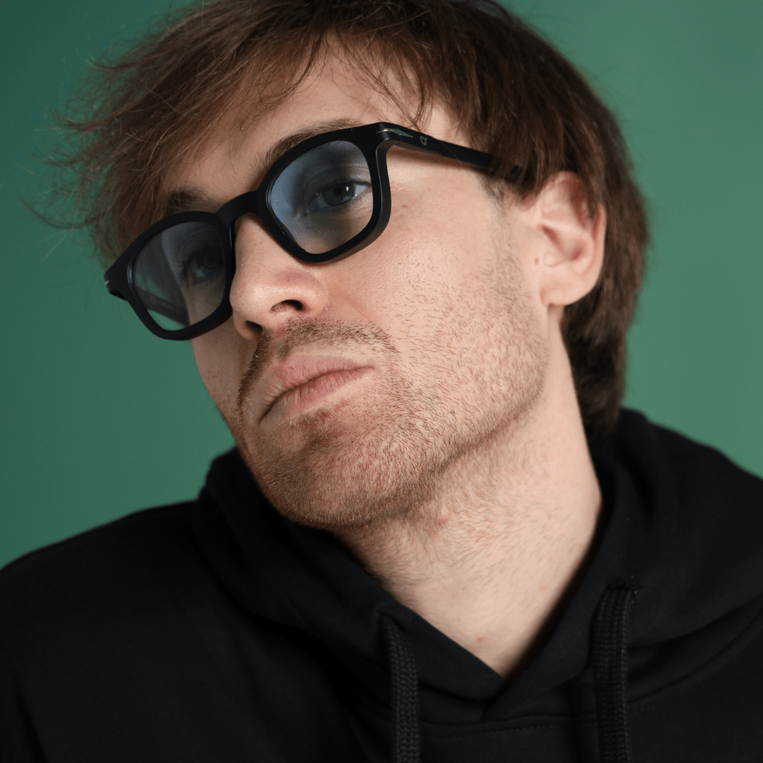 Capri Blue -  OS Sunglasses- Blue / Matte Black