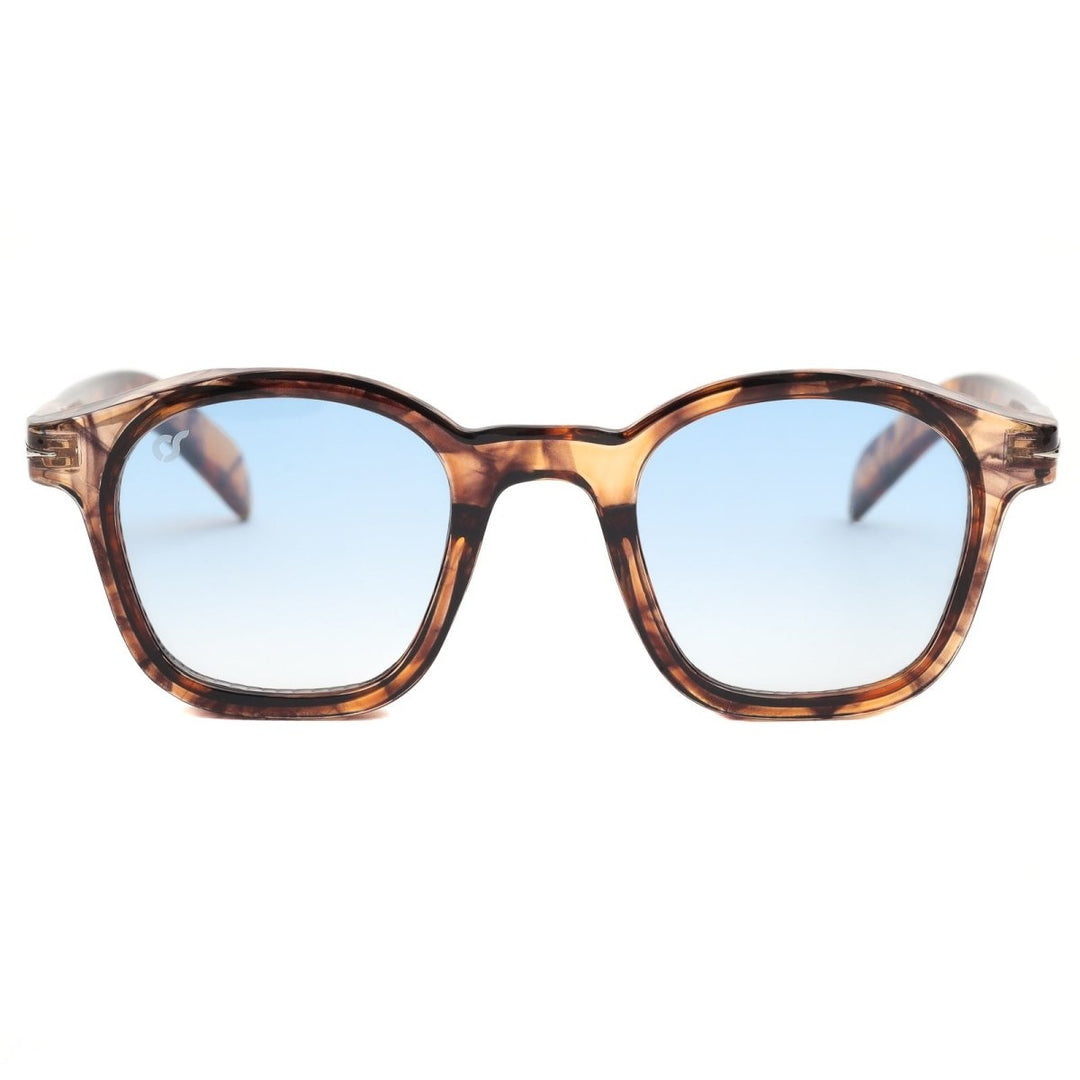 Capri Havana Blue -  OS Sunglasses- Smoky Blue / Havana