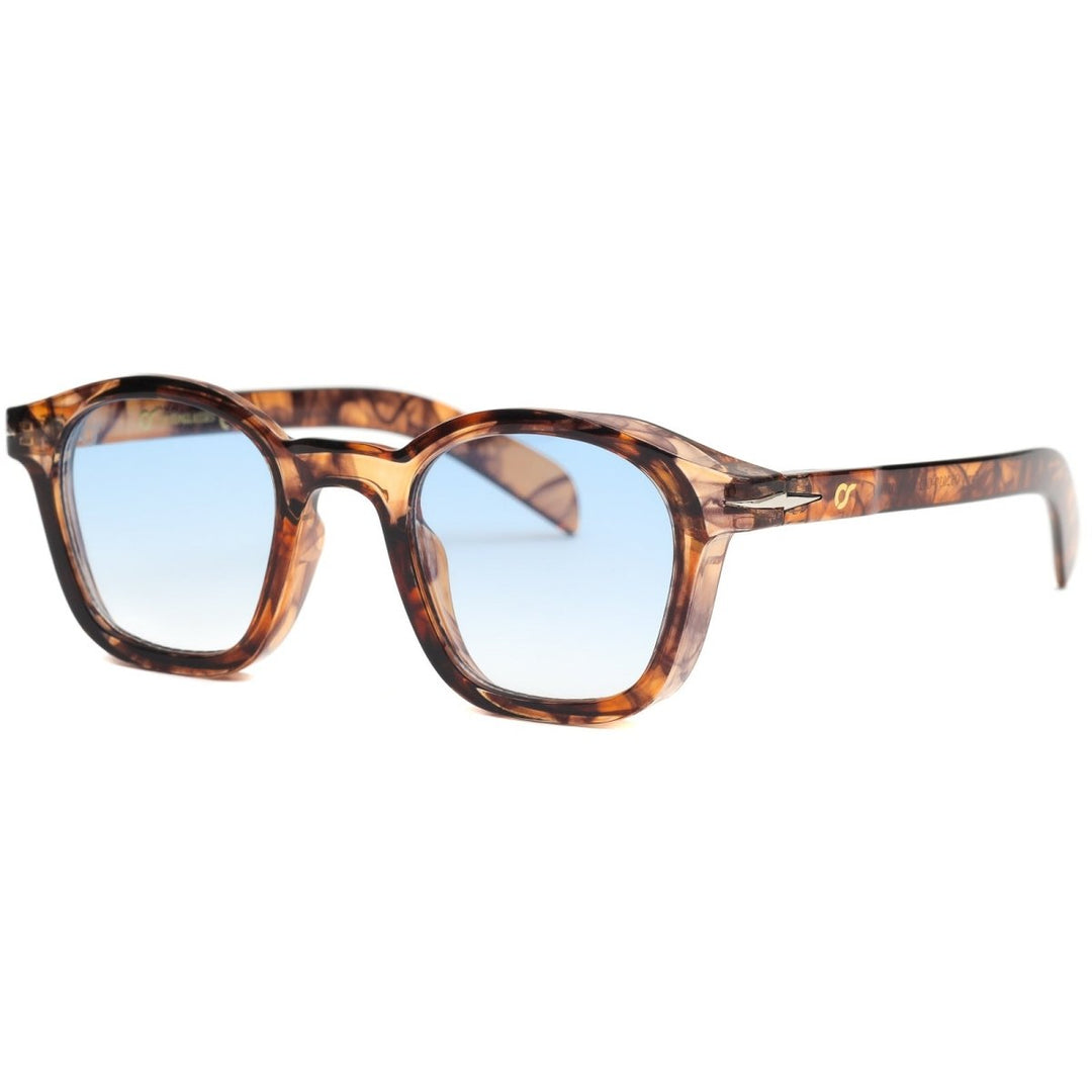 Capri Havana Blue -  OS Sunglasses- Smoky Blue / Havana