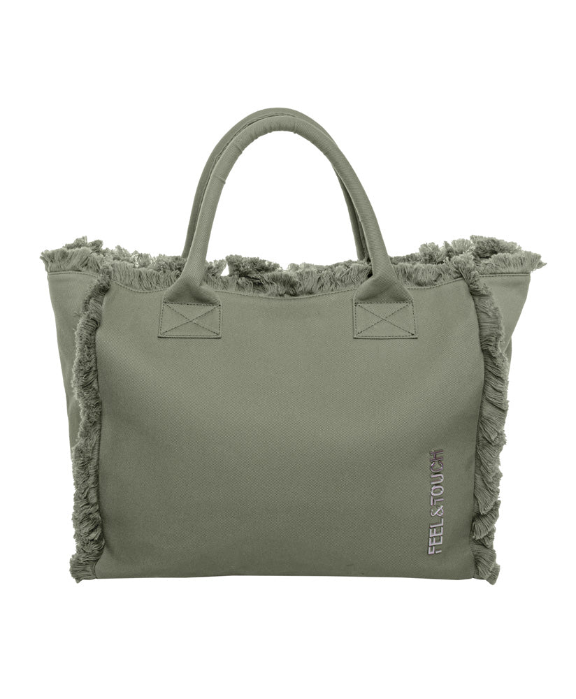 Τσάντα Ώμου Caribbean Khaki -  Feel and Touch- Default Title