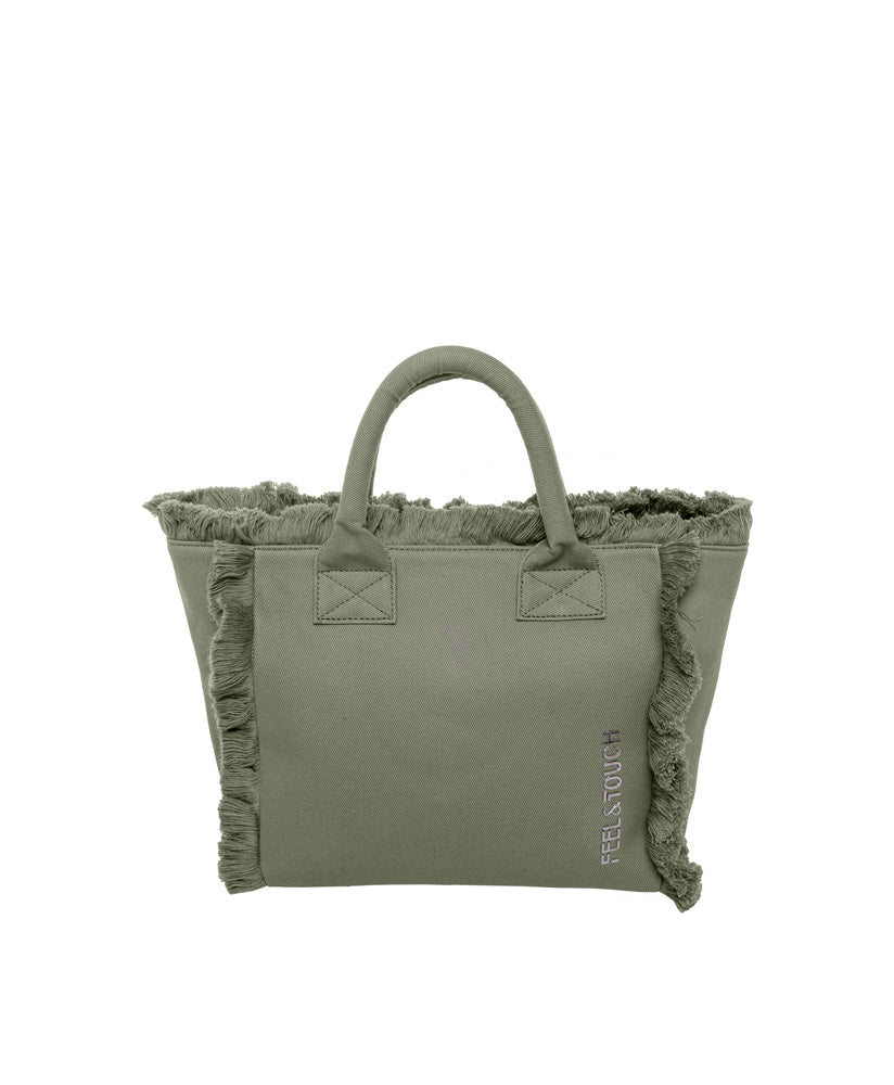 Τσάντα Χειρός Caribbean Khaki -  Feel and Touch- Default Title