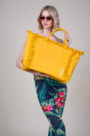 Τσάντα Ώμου Caribbean Mustard -  Feel and Touch- Default Title