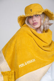 Καπέλο Παραλίας Caribbean Mustard -  Feel and Touch- Default Title