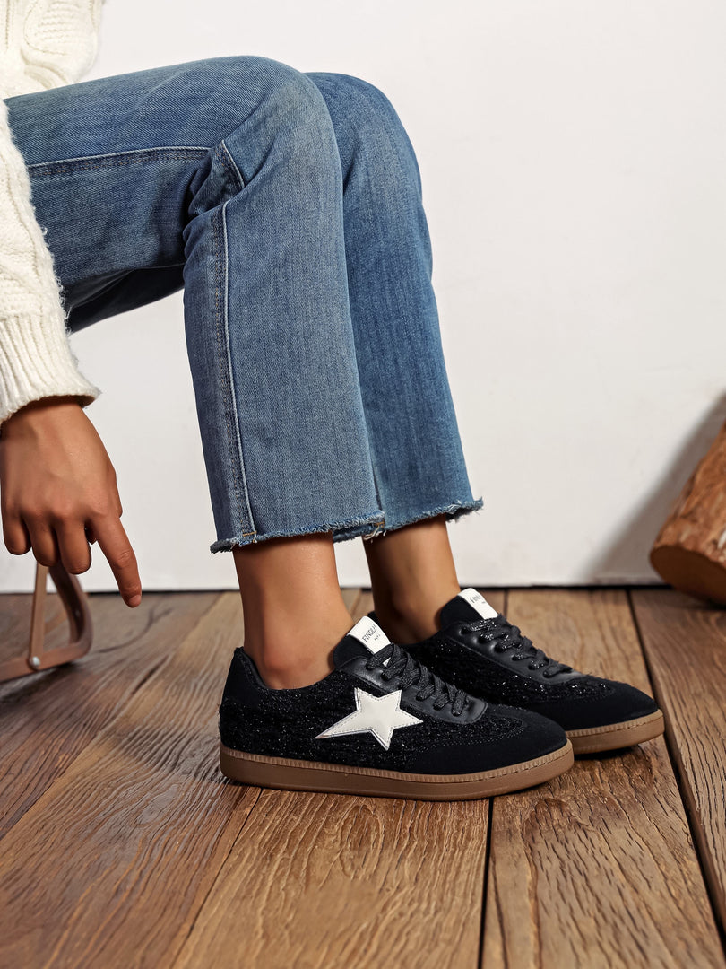 Findlay Tweed Star Sneakers Μαύρο