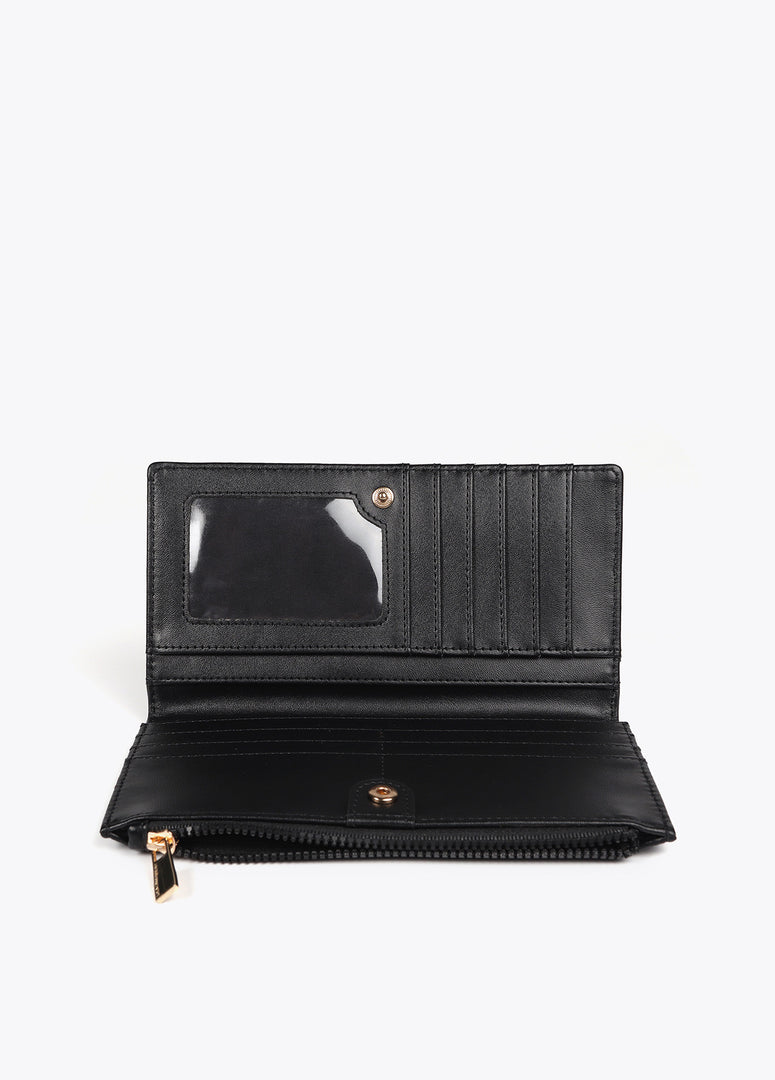 DIAMOND DESIGN MONOGRAM WALLET / LF2512003 -  LOLA CASADEMUNT- Default Title