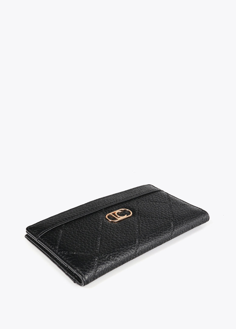 DIAMOND DESIGN MONOGRAM WALLET / LF2512003 -  LOLA CASADEMUNT- Default Title