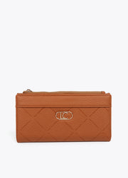DIAMOND DESIGN MONOGRAM WALLET / LF2512003 -  LOLA CASADEMUNT- Default Title