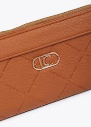 DIAMOND DESIGN MONOGRAM WALLET / LF2512003 -  LOLA CASADEMUNT- Default Title