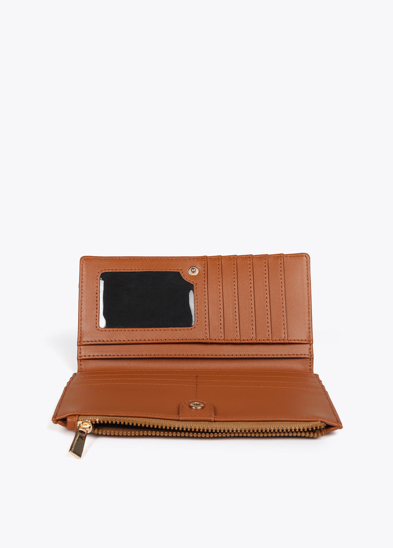DIAMOND DESIGN MONOGRAM WALLET / LF2512003 -  LOLA CASADEMUNT- Default Title