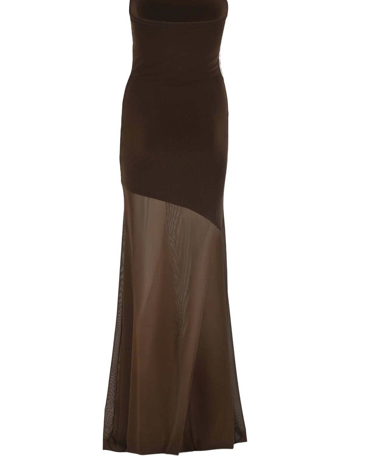FIVEPM Eve Strapless Brown  Dress