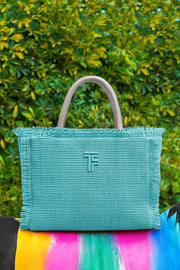 FEEL AND TOUCH Τσάντα Ώμου Tropical Aqua -  Feel and Touch- Default Title