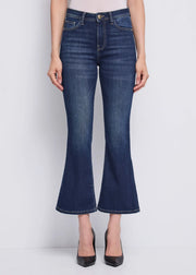 GAUDI Cropped Jean με Flared τελείωμα / 611BD26036 -  GAUDI- Μπλε / 26-Μπλε / 27-Μπλε / 28-Μπλε / 29