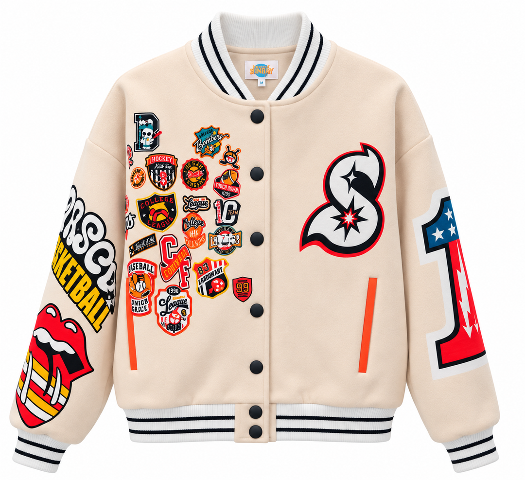 Never on Sunday Bomber Jacket Graphic Print