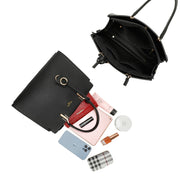 Inès Τσάντα Χειρός και Ώμου Μαύρη -  GALLANTRY- Default Title