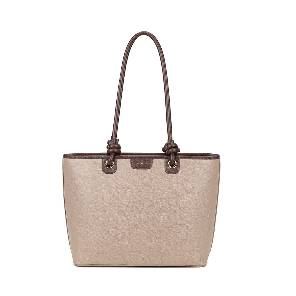 Léa Tote Bag Μπεζ