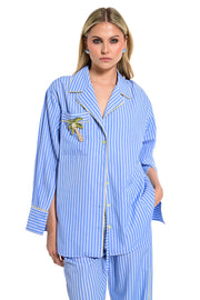 WE COSS Blue Riviera Shirt
