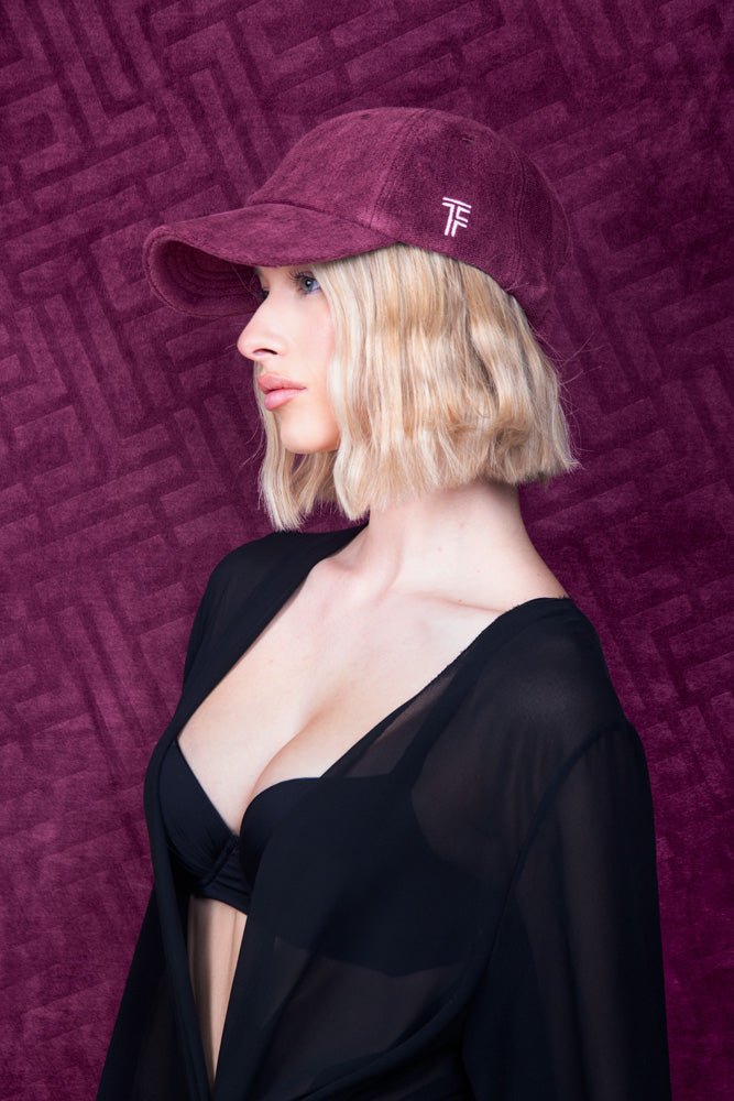 Καπέλο Jockey Icon Aubergine -  Feel and Touch- Default Title