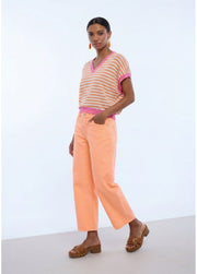 LOLA CASADEMUNT Carrot Jeans Fluorescent -  LOLA CASADEMUNT- Πορτοκαλί / XS-Πορτοκαλί / S-Πορτοκαλί / M-Πορτοκαλί / L