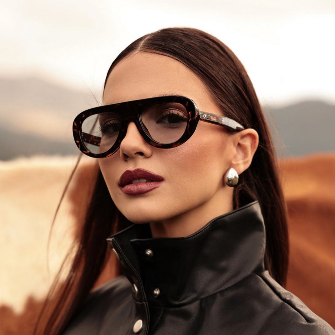 Lima Tortoise Blue -  OS Sunglasses- Default Title