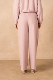 Lulumary Παντελόνι με Σούρες -  LULUMARY- Pink / S-Pink / M-Pink / L