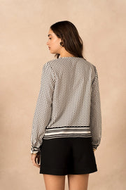 Lulumary Polka Dot Πουκάμισο -  LULUMARY- White / S-White / M-White / L