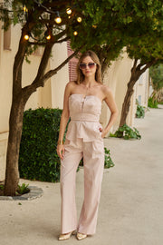 Lulumary Top Bustier Ροζ -  LULUMARY- Pink / S-Pink / M-Pink / L