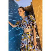 MIKA TOP COTTON -  NEMA RESORTWEAR- Green / M-Green / L-Green / S