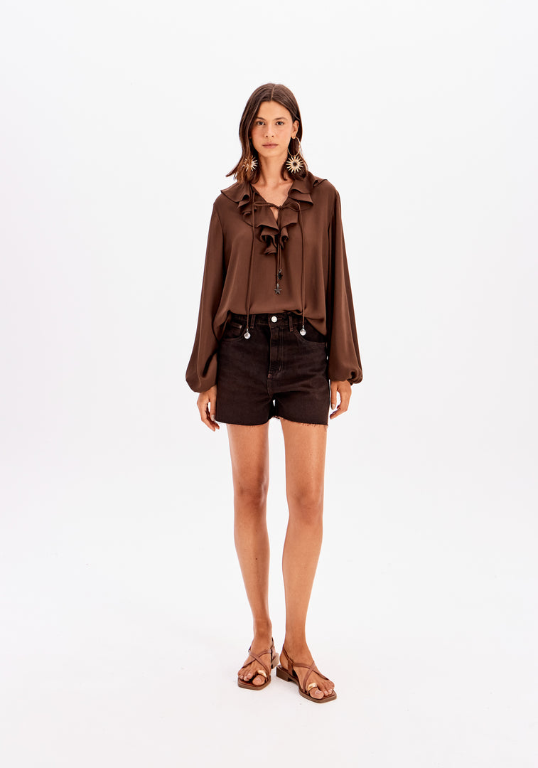 MY FAVORITE THINGS Denim High-Waist Σορτς / 501SH002969