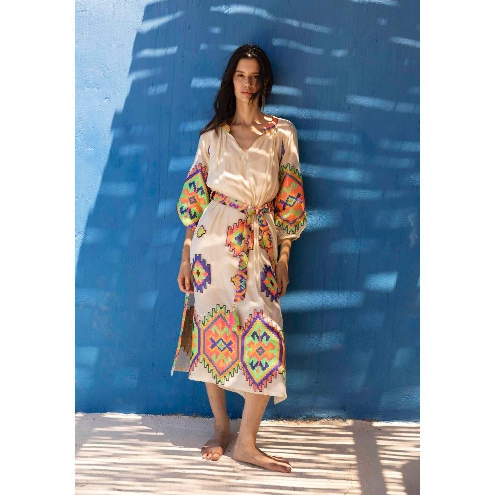Maxi Φόρεμα Xanthe -  NEMA RESORTWEAR- Beige / M-Beige / L-Beige / XL-Beige / S