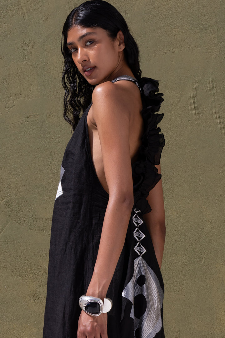NEMA RESORTWEAR Amara Dress Black -  NEMA RESORTWEAR- Black / S-Black / M-Black / L