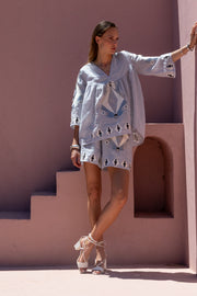 NEMA RESORTWEAR Sienna Shorts Grey -  NEMA RESORTWEAR- Grey / S-Grey / M-Grey / L