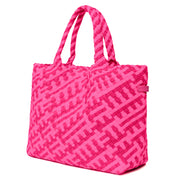 SORBET ISLAND Neoprene Large Tote Bag Φούξια
