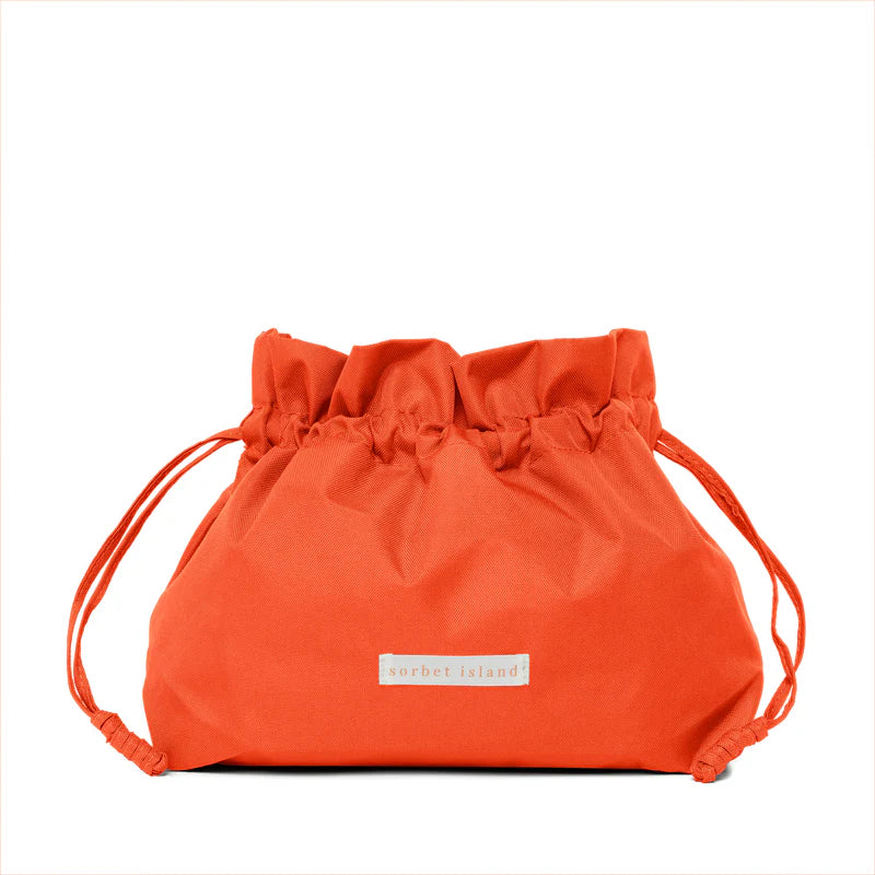 SORBET ISLAND Neoprene Large Tote Bag Πορτοκαλί