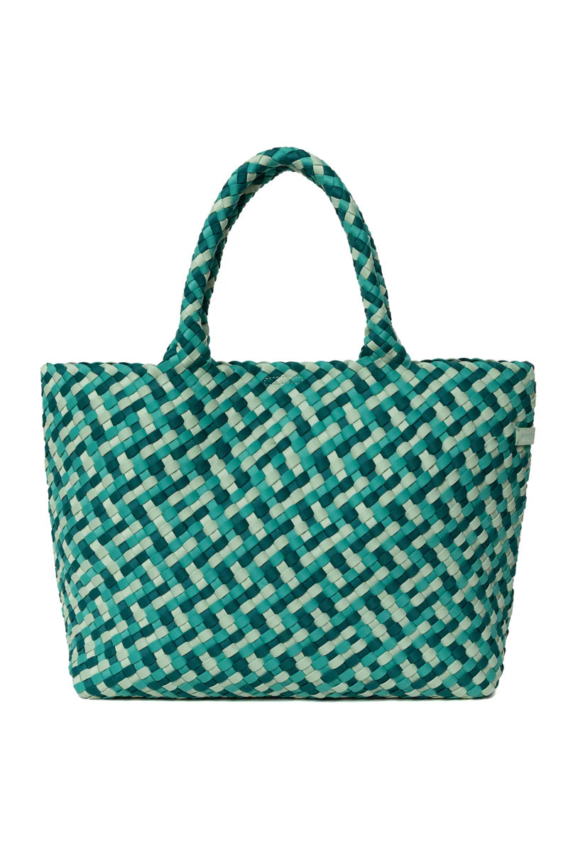 SORBET ISLAND Neoprene Large Tote Bag Πράσινη