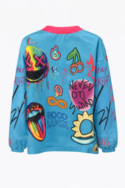 NEVER ON SUNDAY No Bad Vibes Jacket -  NEMA RESORTWEAR- Μπλε / S-Μπλε / M-Μπλε / L
