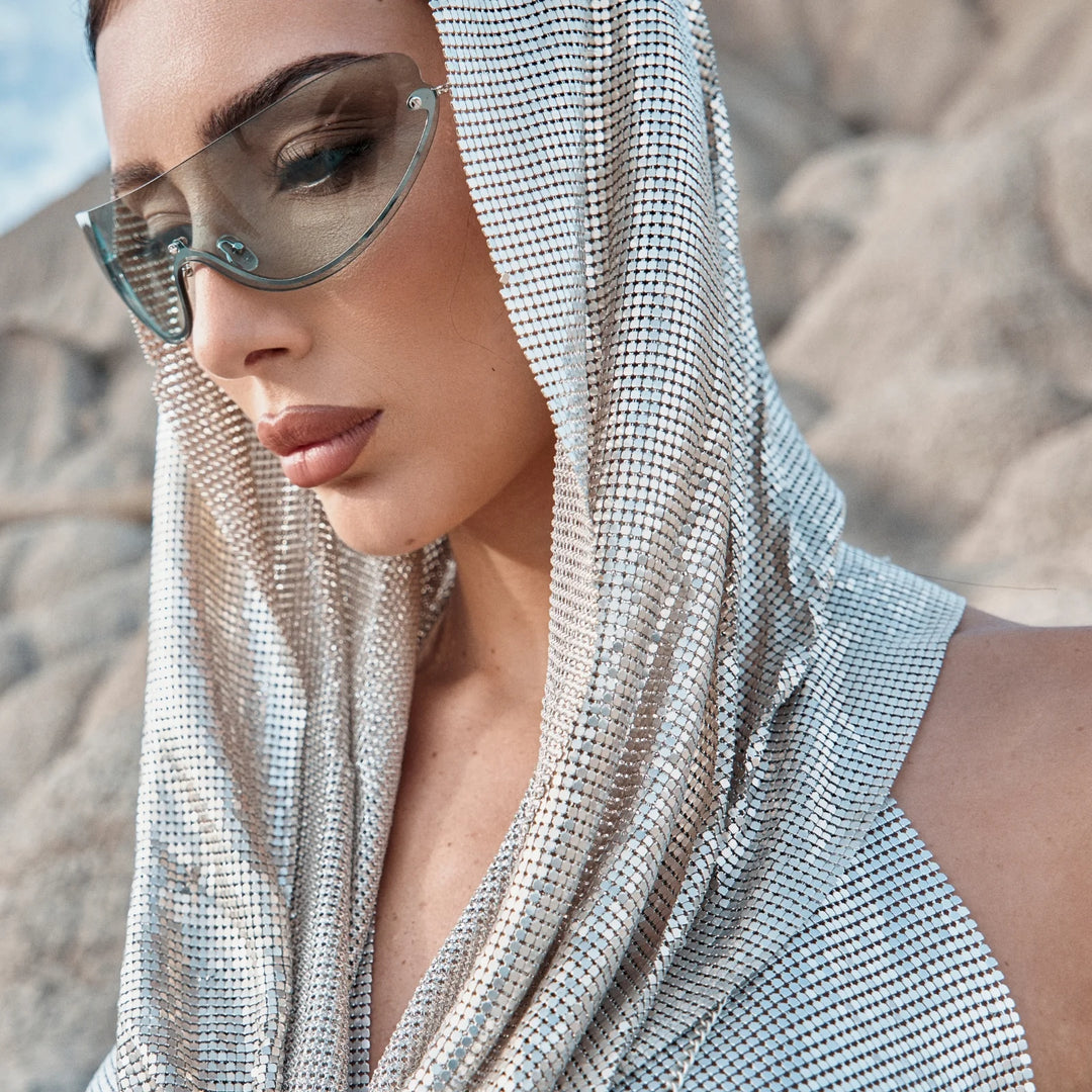 OS SUNGLASSES Mykonos Green  / 2062-C04 -  OS Sunglasses- Default Title