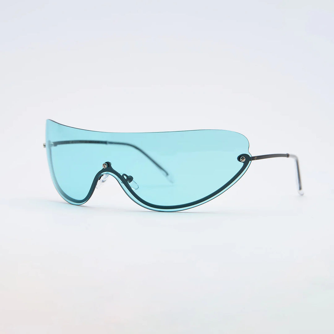 OS SUNGLASSES Mykonos Turquoise  / 2062-C03 -  OS Sunglasses- Default Title
