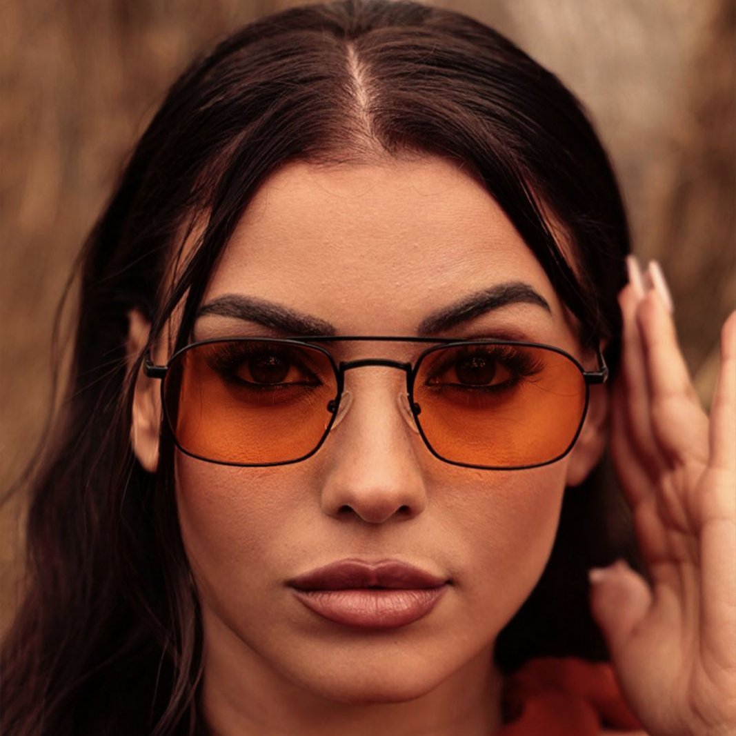 OS SUNGLASSES RIO ORANGE -  OS Sunglasses- Default Title