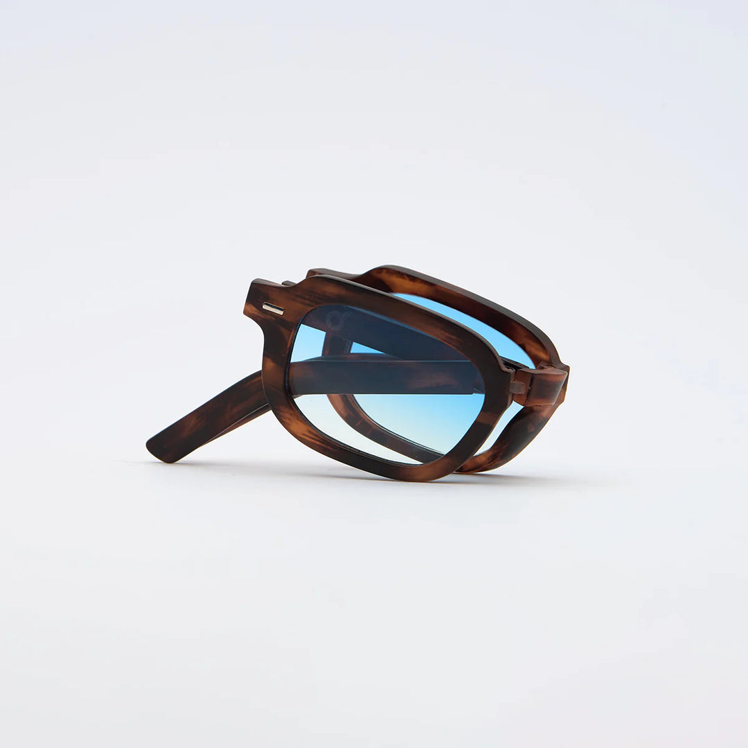 OS Sunglasses Ibiza Havana  Blue / OS2067-C04