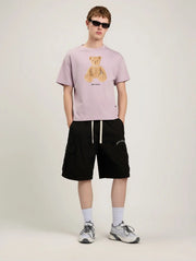 PALM ANGELS Bear T-Shirt -  PALM ANGELS- XS / Μωβ-S / Μωβ-M / Μωβ-L / Μωβ