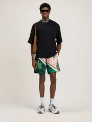 PALM ANGELS Classic Logo Over T-Shirt -  PALM ANGELS- Μαύρο / S-Μαύρο / M-Μαύρο / L-Μαύρο / XL