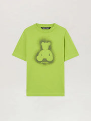 PALM ANGELS Spray Bear T-Shirt -  PALM ANGELS- LIME / S-LIME / M-LIME / L-LIME / XL