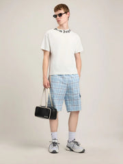 PALM ANGELS Neck Logo T-Shirt