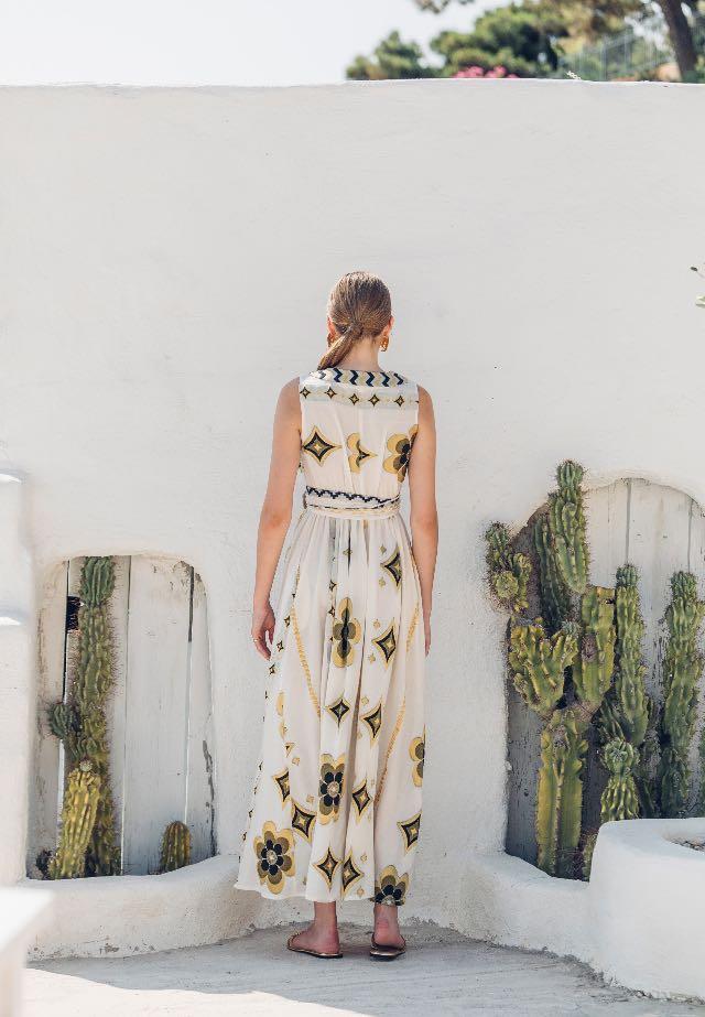 RYLEE Φόρεμα / 7N047 -  NEMA RESORTWEAR- OFF-WHITE / L