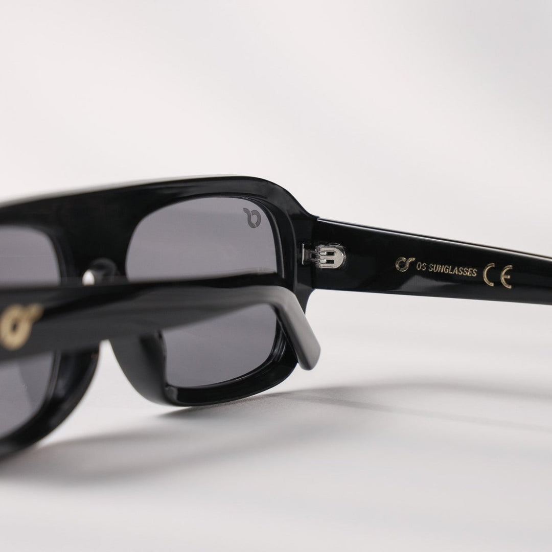 Roma Black -  OS Sunglasses- Black / Black