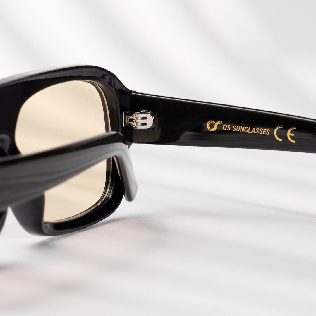 Roma Yellow -  OS Sunglasses- Yellow / Black
