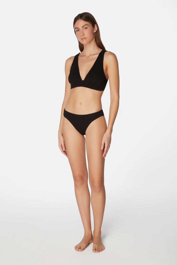 SORBET ISLAND Aqua Bikini One Size Fits All Black -  SORBET ISLAND- Default Title